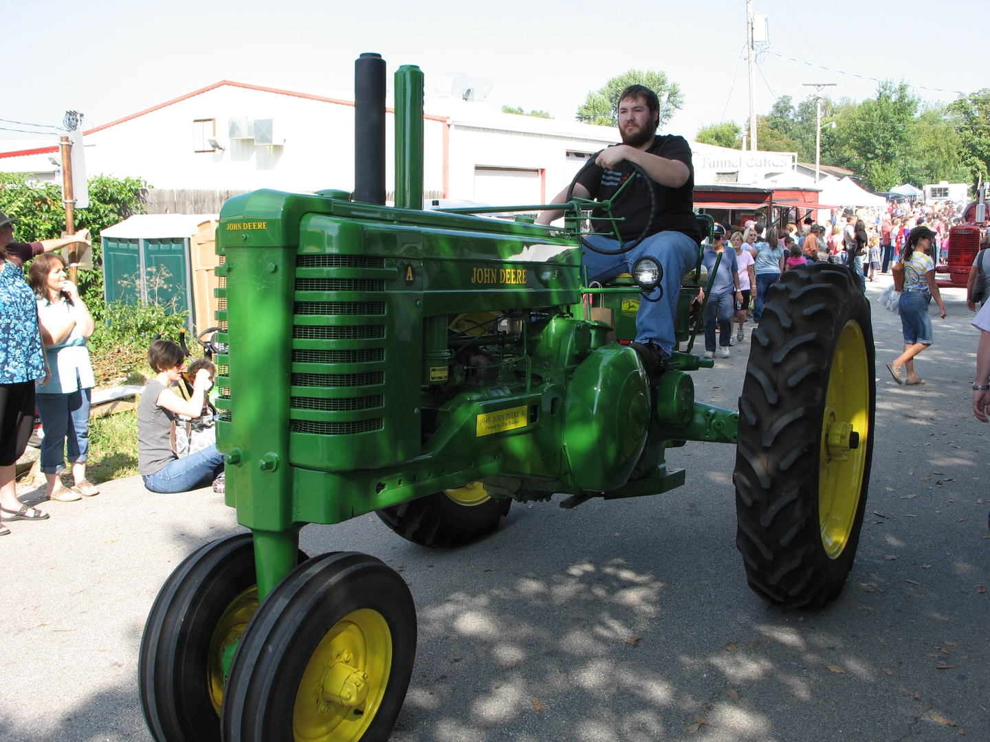 Parade tractors
